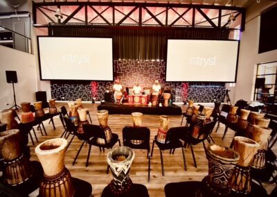 Book an interactive group drumming experience