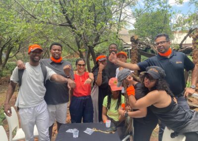 Amazing Race Event - Customised Bead Making activity at Thabo Eco Hotel for Aluwani Year End Event