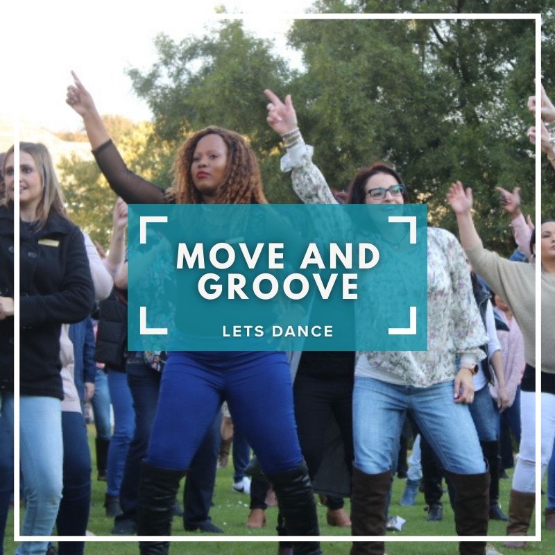 Team collaboration and bonding during corporate fun day