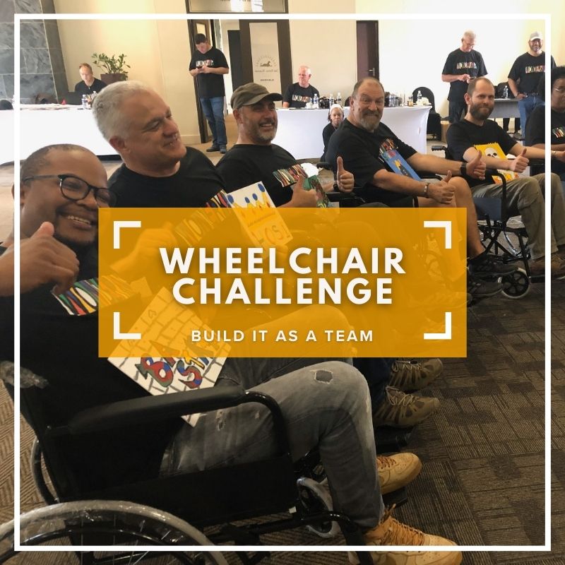 Team collaboration and bonding during corporate fun day